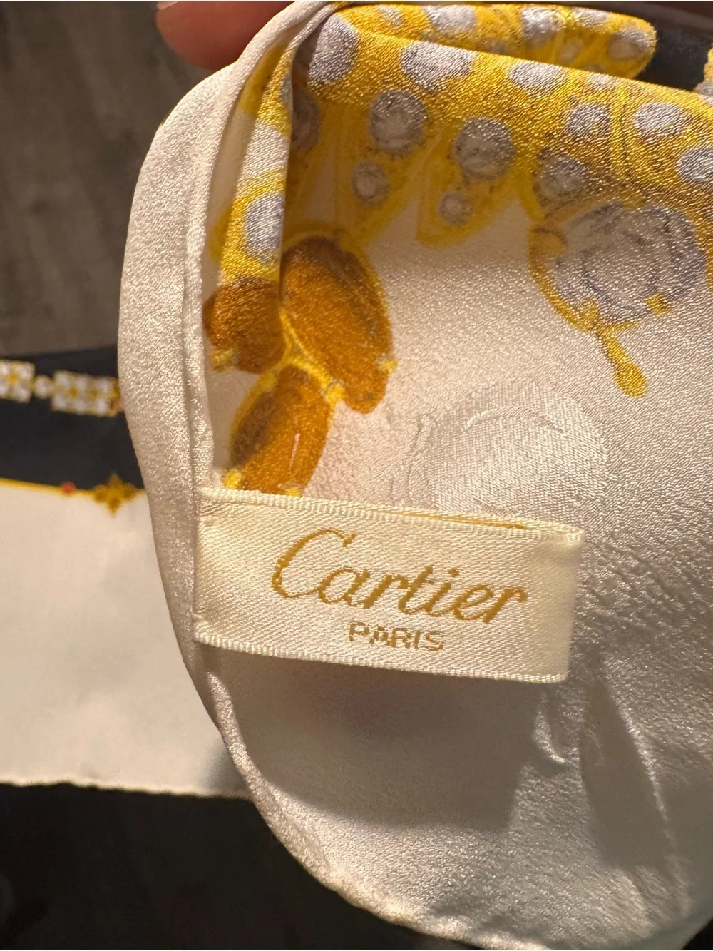 Must de Cartier Silk Scarf